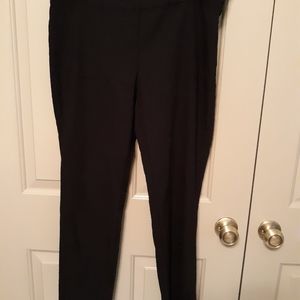 *FINAL PRICE *Hilary Radley ladies black plus size leggings.